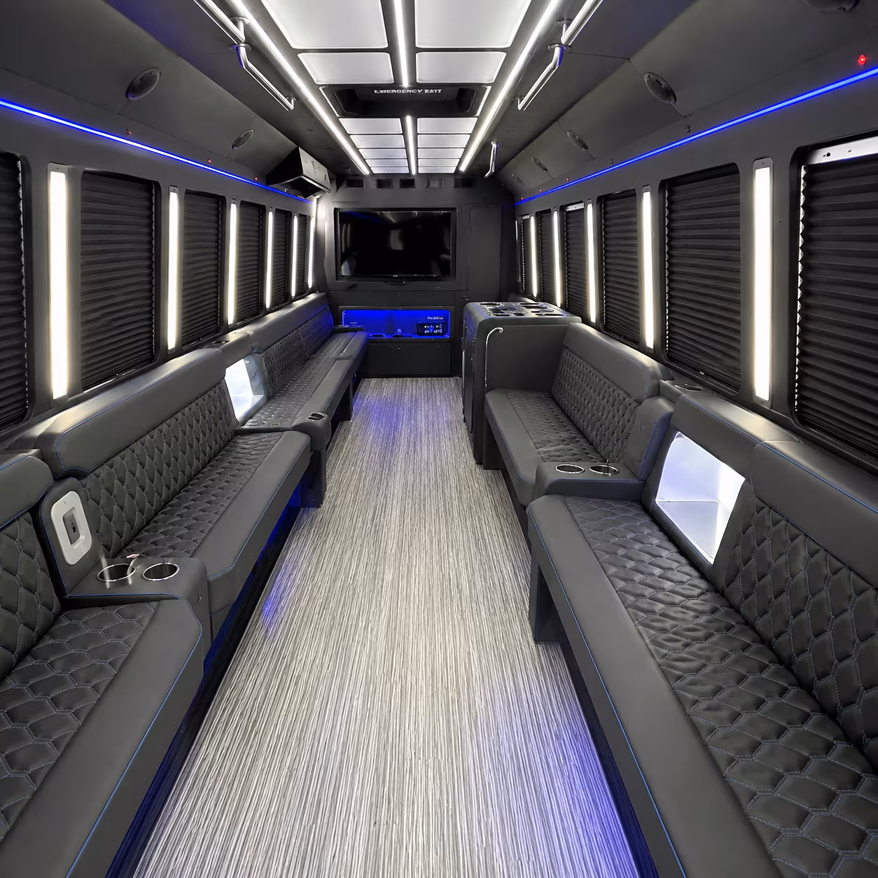 corporate party bus rental