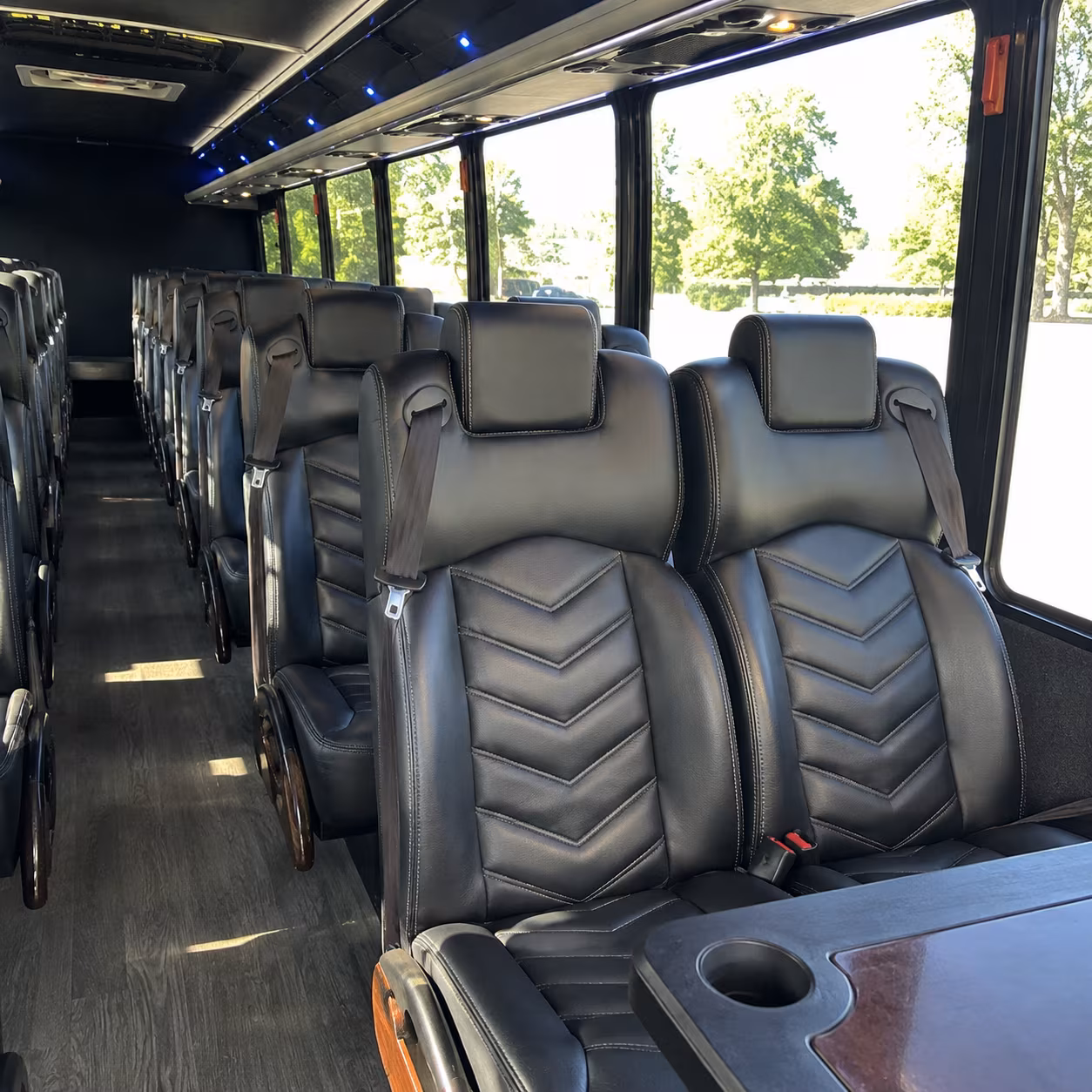 does the day of the week or the date change what a bus rental costs in lynchburg