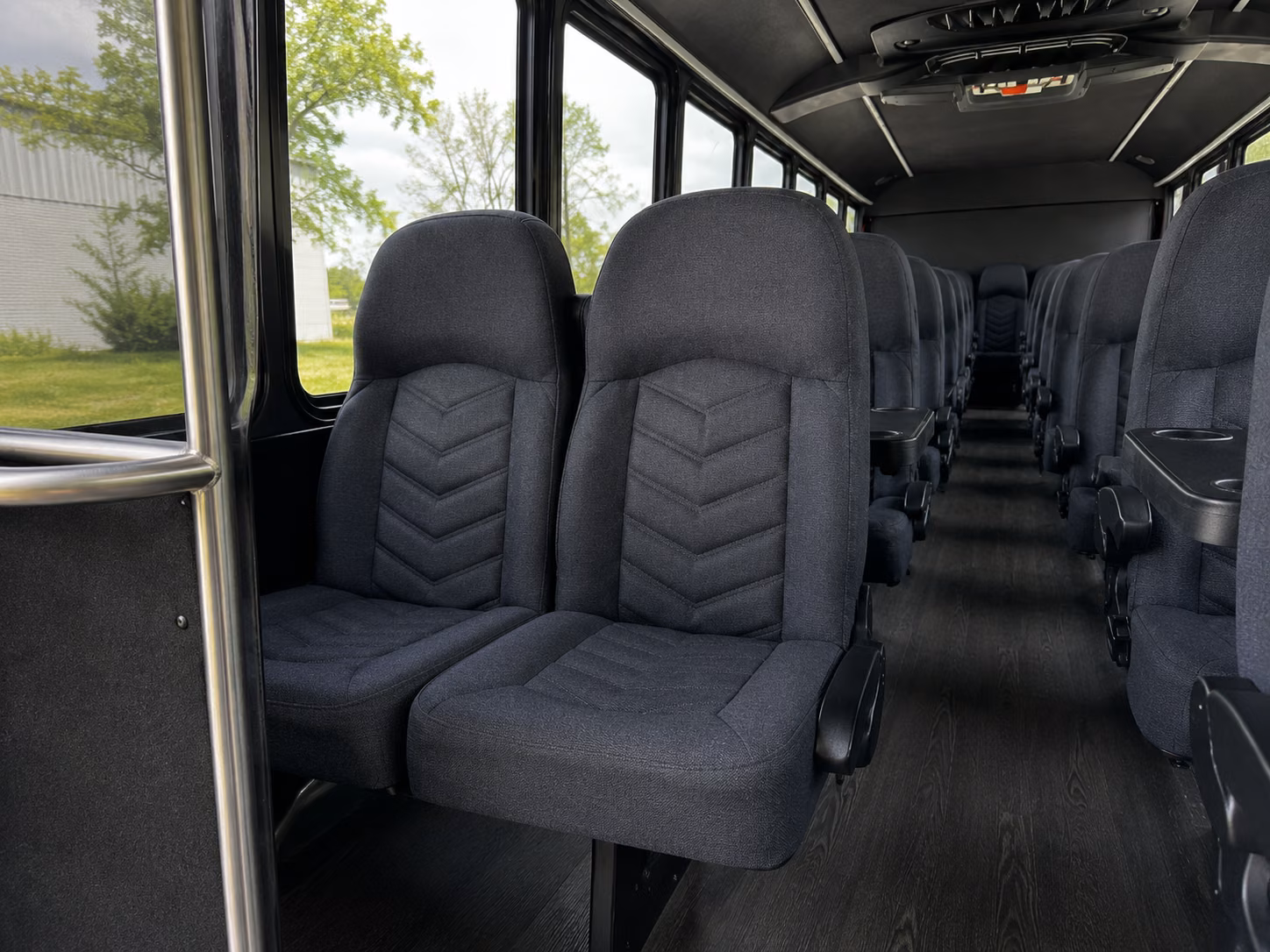 lynchburg 15 passenger minibus interior
