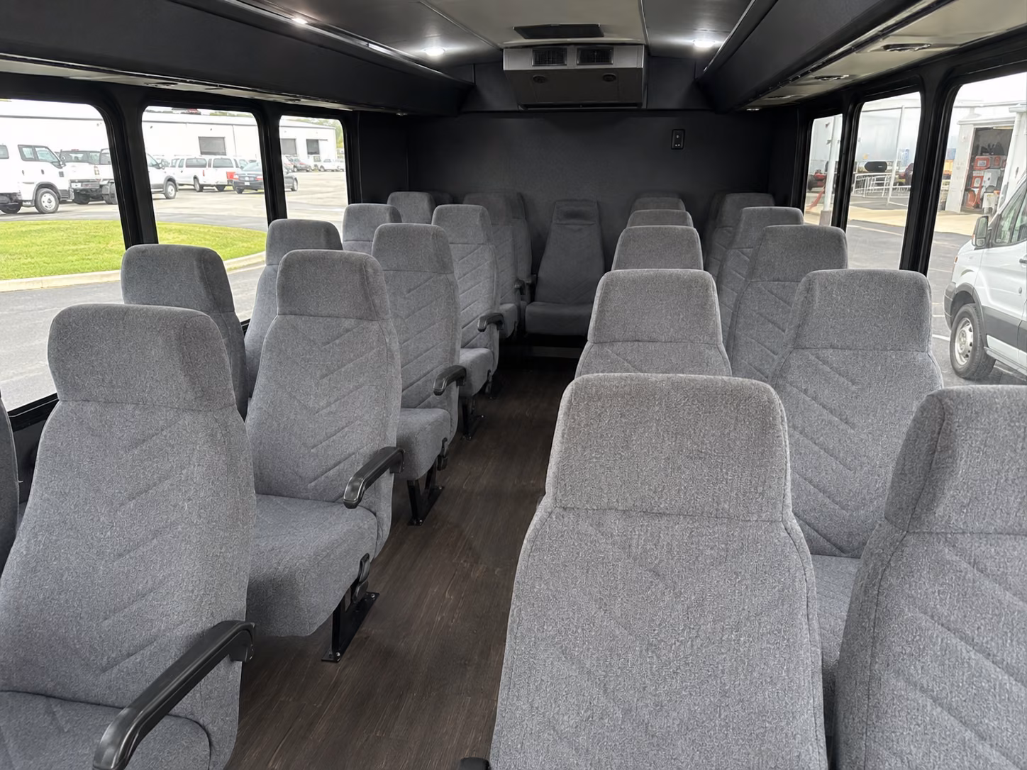 lynchburg 20 passenger minibus interior