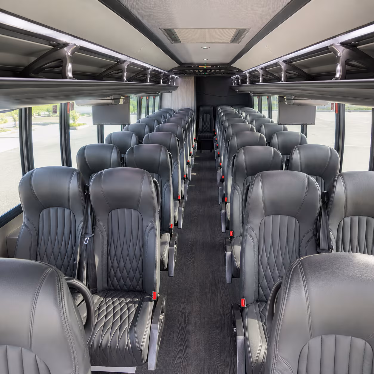 lynchburg 25 passenger minibus interior