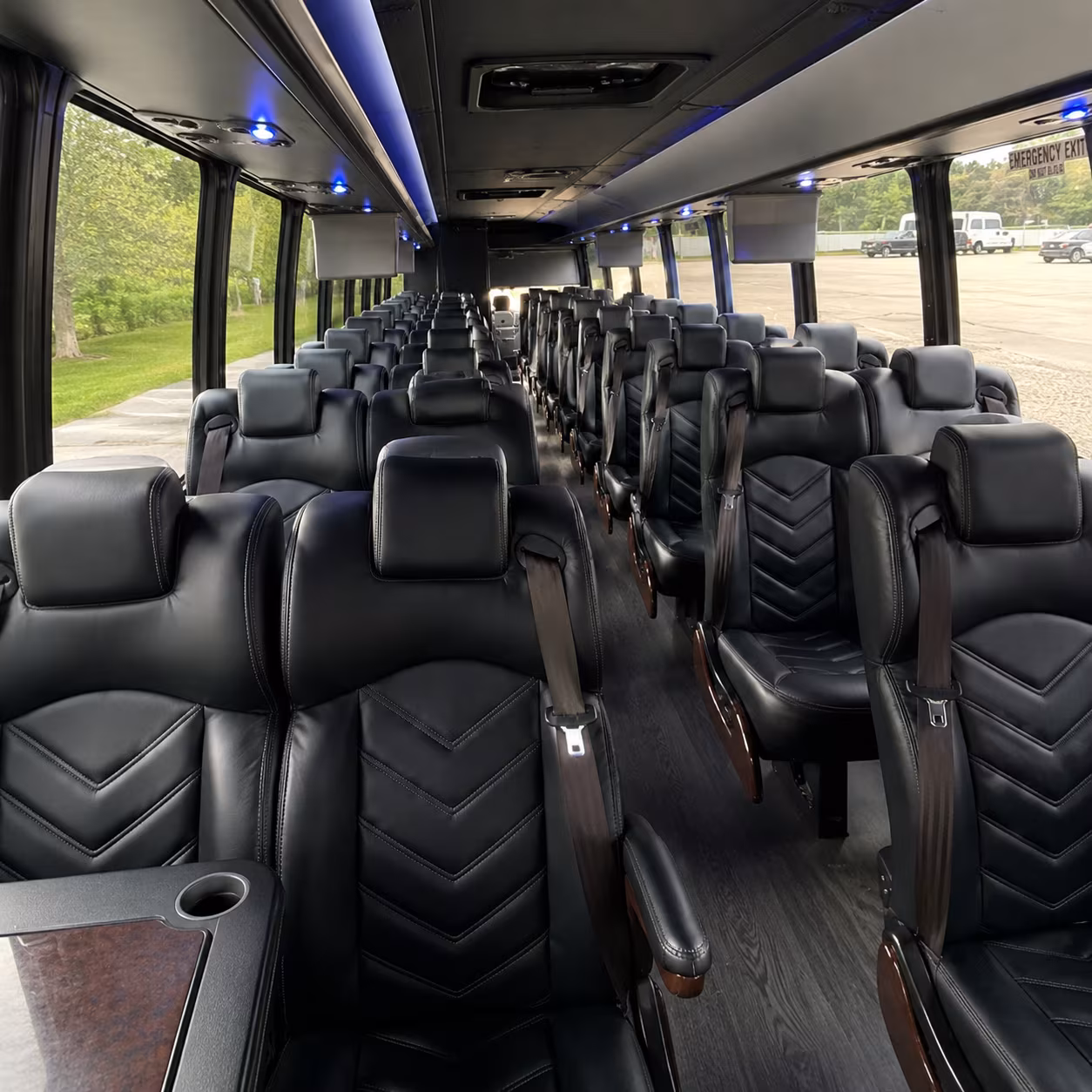 lynchburg 30 passenger minibus inside