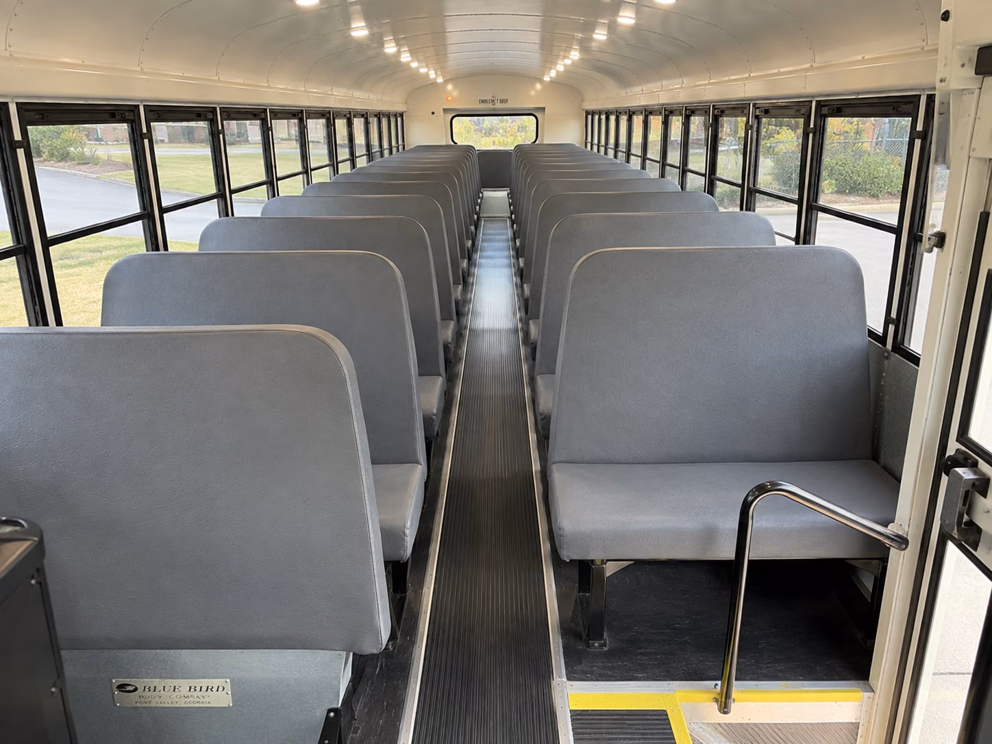 lynchburg school bus inside