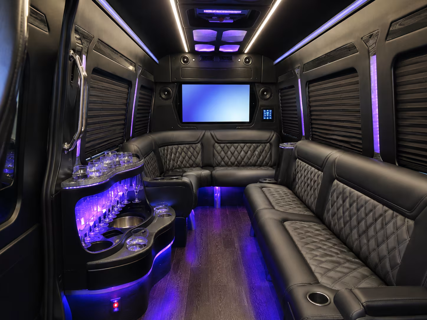 lynchburg sprinter limousine inside