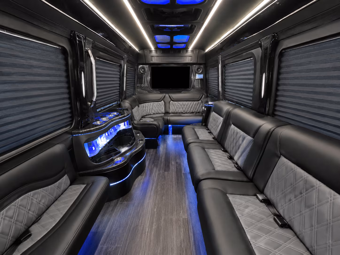 lynchburg sprinter limousine interior