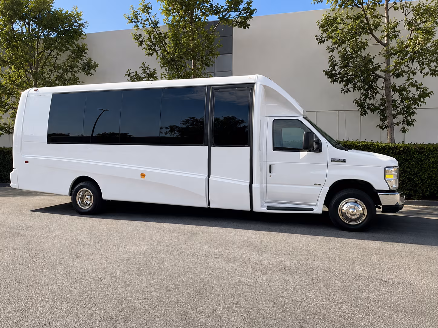 multi stop corporate shuttle buses across the lynchburg area