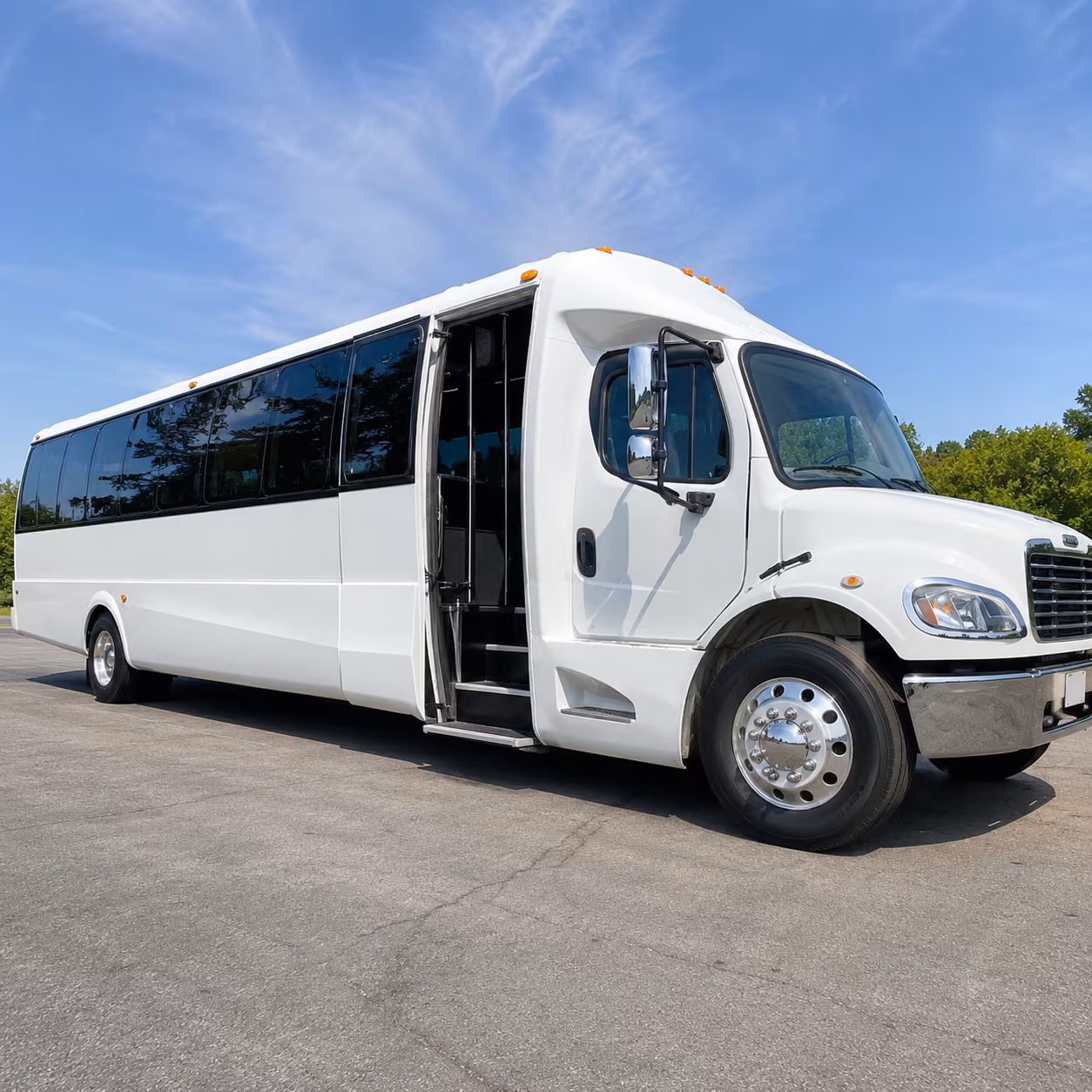 sporting event and game day buses in lynchburg