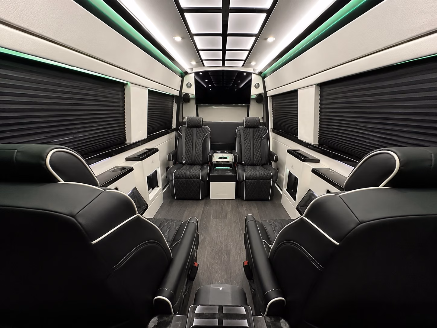 sprinter vans and charter buses for lynchburg corporate retreats
